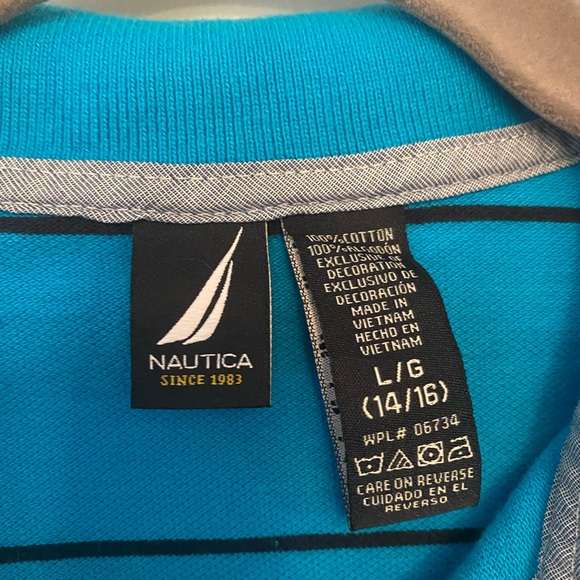 Nautica polos size 14/16 Lot - Picture 3 of 6